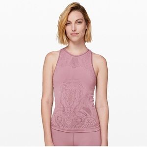 Lululemon Lace Cutout tank